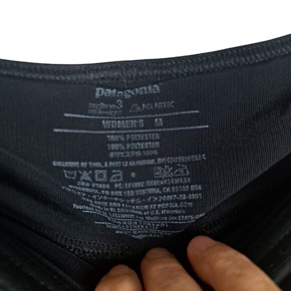 Patagonia Women's Capilene 3 Polartec Black Baselayer Leggings Size M - Picture 6 of 6